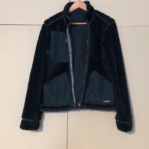 Patagonia Reversible Teal Sweater